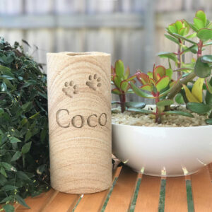 Eternal Candle (with or without Token Urn/Receptacle) - (Personalised pawprint can be added)