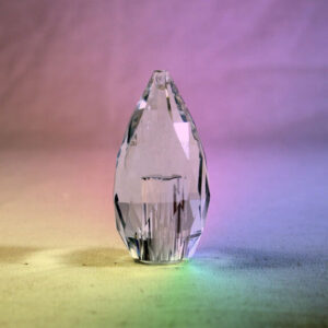 Rainbow Crystal (holds small token of ashes)
