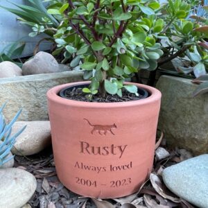 Plant Pot & Urn (Personalised Pawprint can be added)