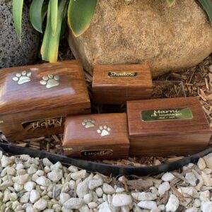 Memorial Box Package (Decorative Pawprints or Plain)
