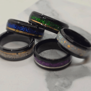 Ceramic Rings - Made with Your Loved One's Ashes