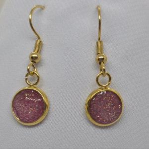 Beautiful Earrings - Made with Your Loved One's Ashes - Your Choice of Colour