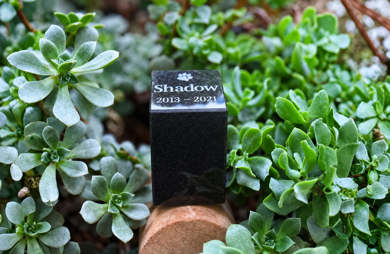 TS Mini Black Granite Urn